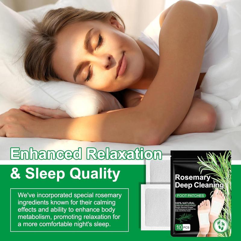 Natural Detox Foot Patches 10-50Pcs/Bag Stress Relief Feet Deep Sleep Herbal Detox Sticker Relieve Stress for Foot Care Tools