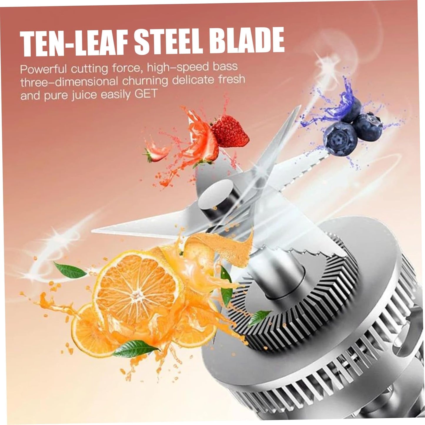 Portable Digital Juicer Cup