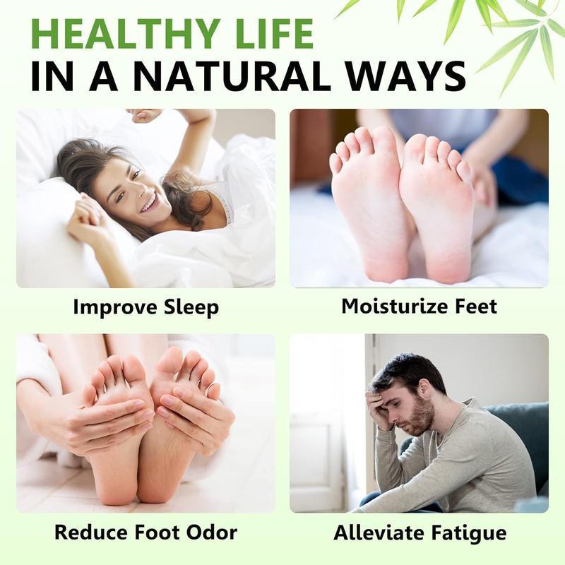 Natural Detox Foot Patches 10-50Pcs/Bag Stress Relief Feet Deep Sleep Herbal Detox Sticker Relieve Stress for Foot Care Tools