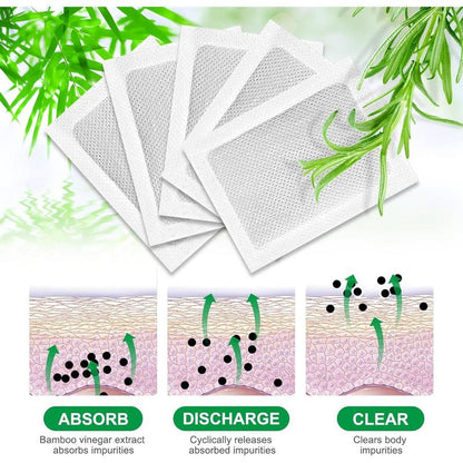 Natural Detox Foot Patches 10-50Pcs/Bag Stress Relief Feet Deep Sleep Herbal Detox Sticker Relieve Stress for Foot Care Tools