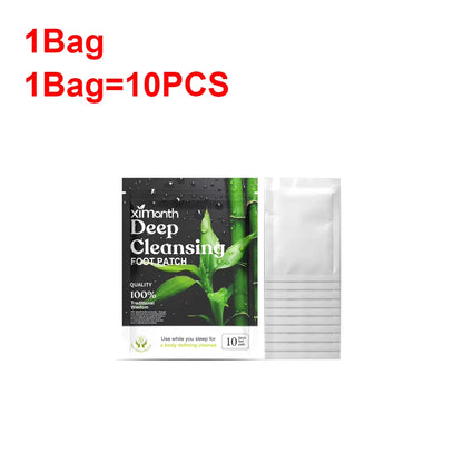 Natural Detox Foot Patches 10-50Pcs/Bag Stress Relief Feet Deep Sleep Herbal Detox Sticker Relieve Stress for Foot Care Tools