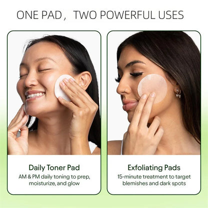 iyu Korean Skincare Toner Pads – Anti-Aging, Dark Spot Corrector & Wrinkle Care with Snail Mucin, Centella Asiatica, Niacinamide & Peptides – 100 Pads