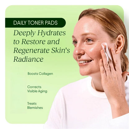 iyu Korean Skincare Toner Pads – Anti-Aging, Dark Spot Corrector & Wrinkle Care with Snail Mucin, Centella Asiatica, Niacinamide & Peptides – 100 Pads