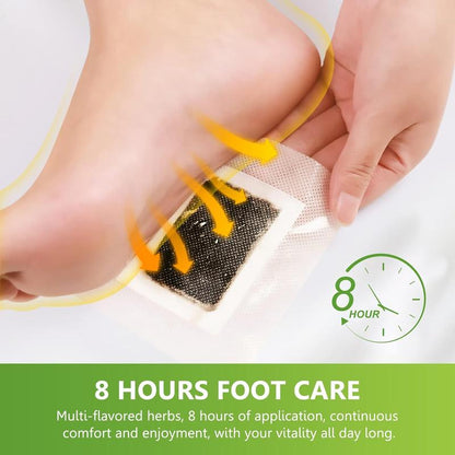 Natural Detox Foot Patches 10-50Pcs/Bag Stress Relief Feet Deep Sleep Herbal Detox Sticker Relieve Stress for Foot Care Tools